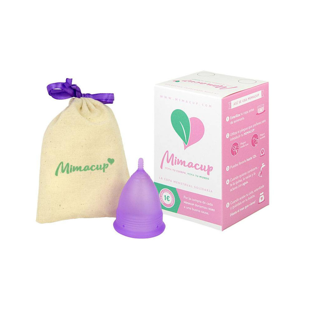 Copa Menstrual Mimacup Lila S Mimacup 40mmx60mm