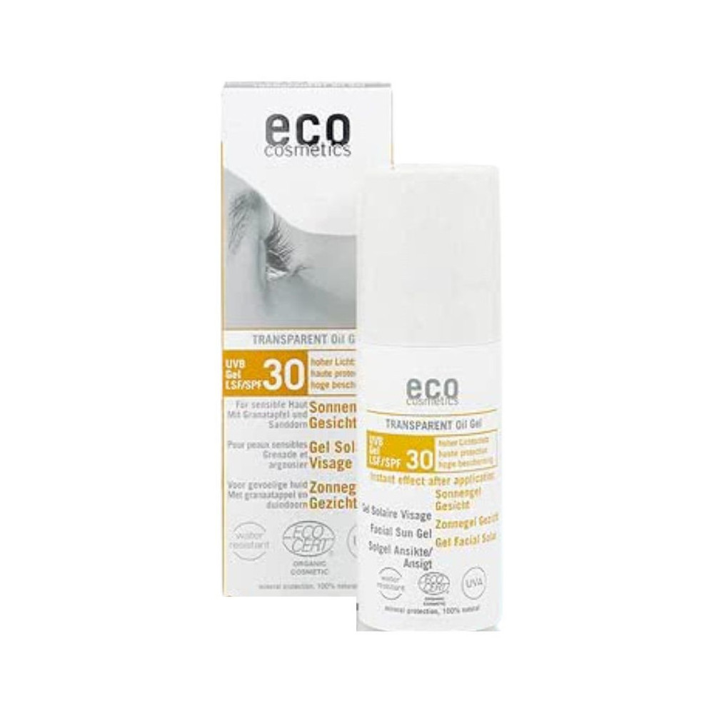 Crema Solar Facial SPF30 Gel de Eco Cosmetics 30ml