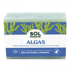 Jabón de Algas Anticelulí­tico Solnatural 100gr