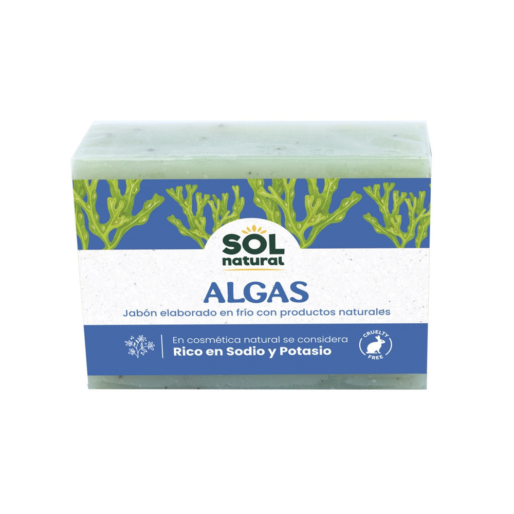 Jabón de Algas Anticelulí­tico Solnatural 100gr