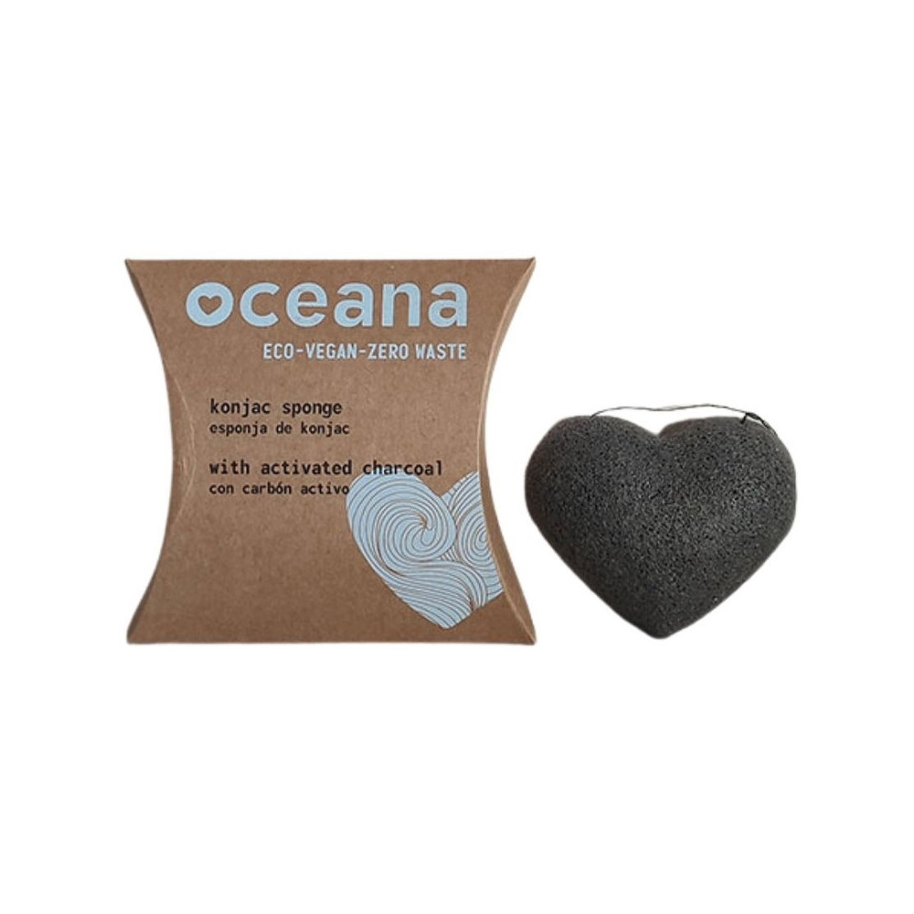 Esponja Corazón Konjac Eco Vegana Oceana 1 unidad
