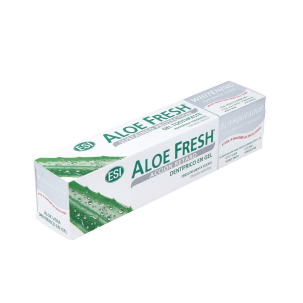Dentí­frico Aloe Blanqueante Gel de S/Fluor Trepat-Diet Esi 100ml