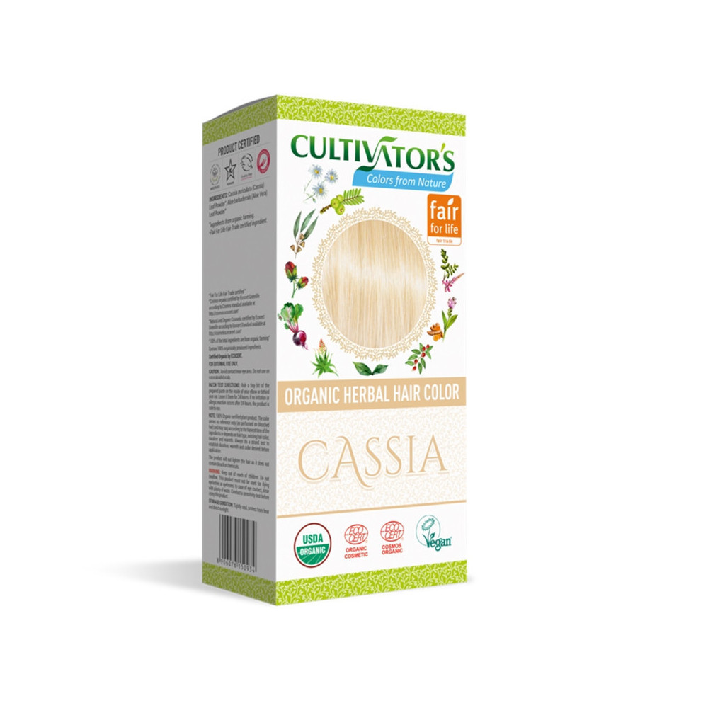 Tinte Platino Cassia Eco Vegana Culivator´S 100gr
